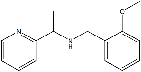 [(2-methoxyphenyl)methyl][1-(pyridin-2-yl)ethyl]amine|