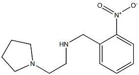 [(2-nitrophenyl)methyl][2-(pyrrolidin-1-yl)ethyl]amine,,结构式