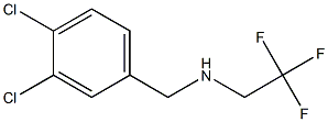 [(3,4-dichlorophenyl)methyl](2,2,2-trifluoroethyl)amine,,结构式