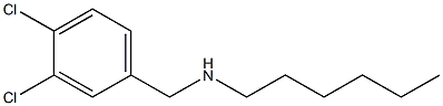 [(3,4-dichlorophenyl)methyl](hexyl)amine 结构式