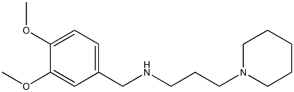  [(3,4-dimethoxyphenyl)methyl][3-(piperidin-1-yl)propyl]amine