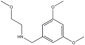 [(3,5-dimethoxyphenyl)methyl](2-methoxyethyl)amine Structure