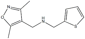 [(3,5-dimethyl-1,2-oxazol-4-yl)methyl](thiophen-2-ylmethyl)amine