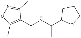  [(3,5-dimethyl-1,2-oxazol-4-yl)methyl][1-(oxolan-2-yl)ethyl]amine