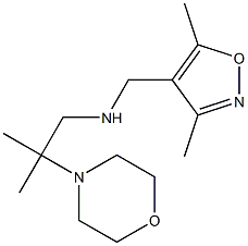 [(3,5-dimethyl-1,2-oxazol-4-yl)methyl][2-methyl-2-(morpholin-4-yl)propyl]amine