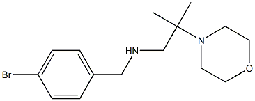  [(4-bromophenyl)methyl][2-methyl-2-(morpholin-4-yl)propyl]amine