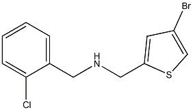 [(4-bromothiophen-2-yl)methyl][(2-chlorophenyl)methyl]amine|