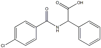 [(4-chlorobenzoyl)amino](phenyl)acetic acid|