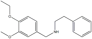 [(4-ethoxy-3-methoxyphenyl)methyl](2-phenylethyl)amine Structure