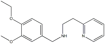 [(4-ethoxy-3-methoxyphenyl)methyl][2-(pyridin-2-yl)ethyl]amine