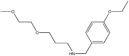 [(4-ethoxyphenyl)methyl][3-(2-methoxyethoxy)propyl]amine