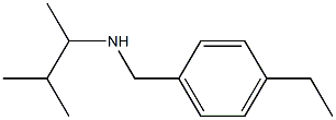 [(4-ethylphenyl)methyl](3-methylbutan-2-yl)amine 化学構造式