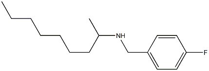 [(4-fluorophenyl)methyl](nonan-2-yl)amine 结构式