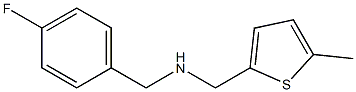 [(4-fluorophenyl)methyl][(5-methylthiophen-2-yl)methyl]amine