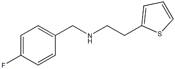 [(4-fluorophenyl)methyl][2-(thiophen-2-yl)ethyl]amine Struktur