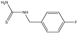 [(4-fluorophenyl)methyl]thiourea Structure