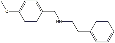 [(4-methoxyphenyl)methyl](2-phenylethyl)amine Structure