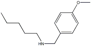 [(4-methoxyphenyl)methyl](pentyl)amine Structure