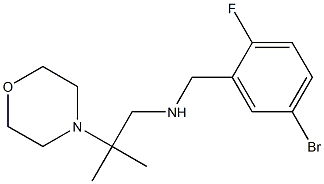 [(5-bromo-2-fluorophenyl)methyl][2-methyl-2-(morpholin-4-yl)propyl]amine