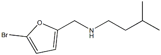 [(5-bromofuran-2-yl)methyl](3-methylbutyl)amine 化学構造式