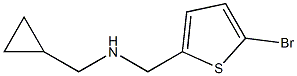 [(5-bromothiophen-2-yl)methyl](cyclopropylmethyl)amine,,结构式