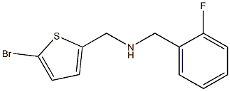 [(5-bromothiophen-2-yl)methyl][(2-fluorophenyl)methyl]amine