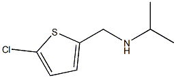 [(5-chlorothiophen-2-yl)methyl](propan-2-yl)amine 化学構造式