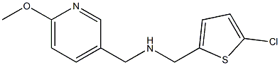 [(5-chlorothiophen-2-yl)methyl][(6-methoxypyridin-3-yl)methyl]amine