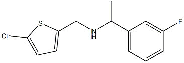 [(5-chlorothiophen-2-yl)methyl][1-(3-fluorophenyl)ethyl]amine