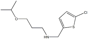 [(5-chlorothiophen-2-yl)methyl][3-(propan-2-yloxy)propyl]amine Structure