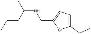 [(5-ethylthiophen-2-yl)methyl](pentan-2-yl)amine Structure