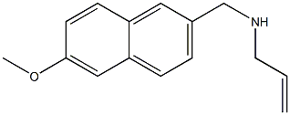 [(6-methoxynaphthalen-2-yl)methyl](prop-2-en-1-yl)amine Structure