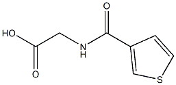 [(thien-3-ylcarbonyl)amino]acetic acid Structure