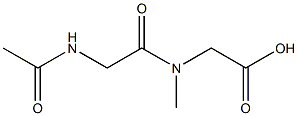 [[(acetylamino)acetyl](methyl)amino]acetic acid