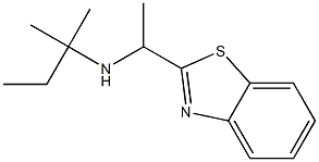 [1-(1,3-benzothiazol-2-yl)ethyl](2-methylbutan-2-yl)amine