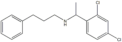 [1-(2,4-dichlorophenyl)ethyl](3-phenylpropyl)amine