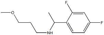  [1-(2,4-difluorophenyl)ethyl](3-methoxypropyl)amine