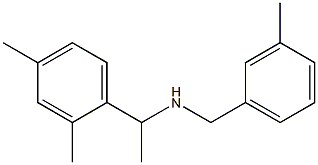  [1-(2,4-dimethylphenyl)ethyl][(3-methylphenyl)methyl]amine