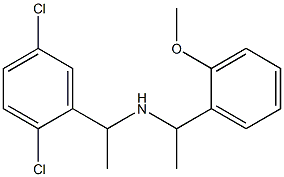  [1-(2,5-dichlorophenyl)ethyl][1-(2-methoxyphenyl)ethyl]amine