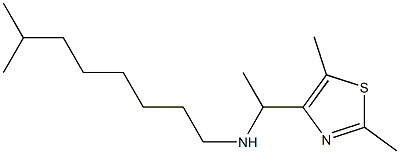 [1-(2,5-dimethyl-1,3-thiazol-4-yl)ethyl](7-methyloctyl)amine