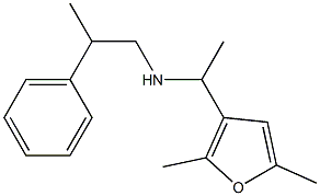 [1-(2,5-dimethylfuran-3-yl)ethyl](2-phenylpropyl)amine