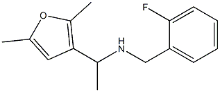 [1-(2,5-dimethylfuran-3-yl)ethyl][(2-fluorophenyl)methyl]amine