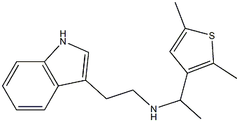 [1-(2,5-dimethylthiophen-3-yl)ethyl][2-(1H-indol-3-yl)ethyl]amine