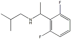 [1-(2,6-difluorophenyl)ethyl](2-methylpropyl)amine 结构式