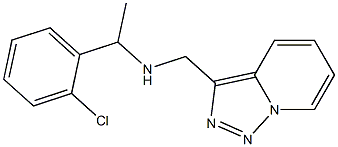  [1-(2-chlorophenyl)ethyl]({[1,2,4]triazolo[3,4-a]pyridin-3-ylmethyl})amine