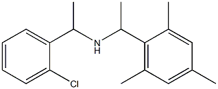 [1-(2-chlorophenyl)ethyl][1-(2,4,6-trimethylphenyl)ethyl]amine Structure