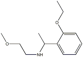 [1-(2-ethoxyphenyl)ethyl](2-methoxyethyl)amine Structure