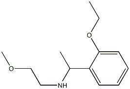 [1-(2-ethoxyphenyl)ethyl](2-methoxyethyl)amine 化学構造式