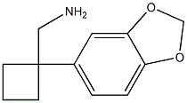 [1-(2H-1,3-benzodioxol-5-yl)cyclobutyl]methanamine