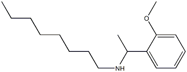 [1-(2-methoxyphenyl)ethyl](octyl)amine Struktur